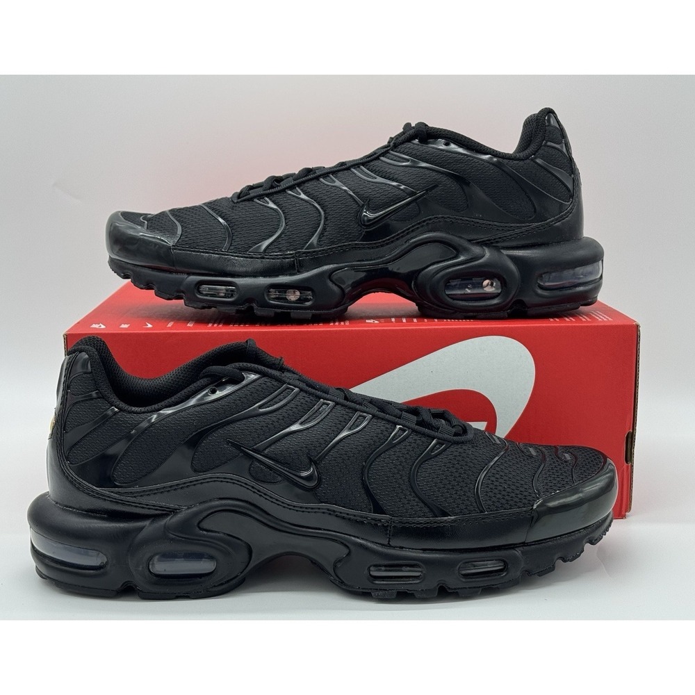 Nike Air Max Plus Triple Black Size 11.5 604133 050